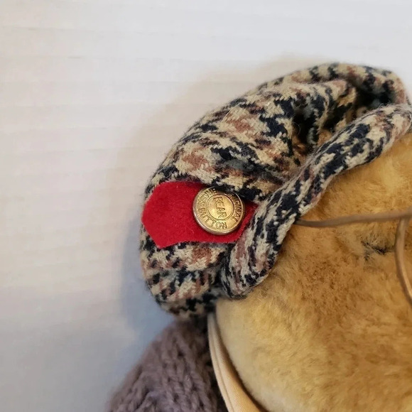 Vintage Brass Button Sherwood 1996 Plush Teddy Bear. - Picture 8 of 9